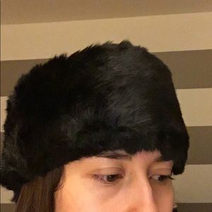 Faux fur headband
